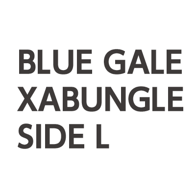 BLUE GALE XABUNGLE SIDE L